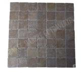 Travertin Noce Marron 10x10 cm REF 320