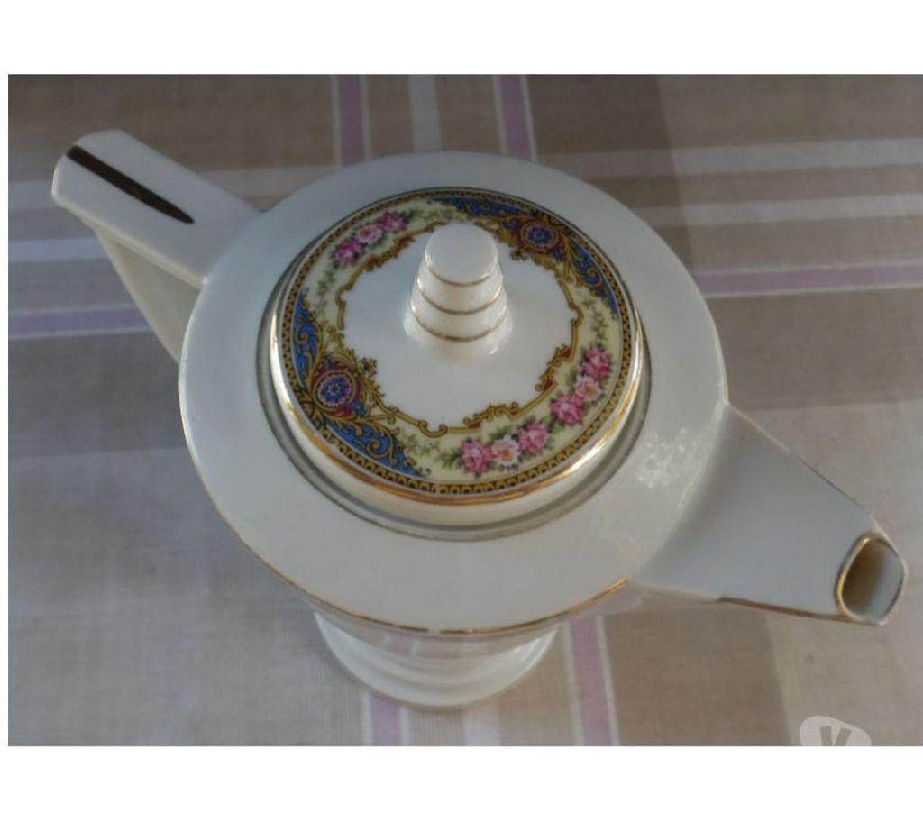 Ameublement & art de la table Hérault Castries - 34160 - Photos Vivastreet Cafetière en porcelaine de Limoges étoile verte porcelain