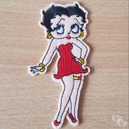 Collections Carnon Hérault - Photos Vivastreet écusson brodé Betty Boop robe rouge 10x5 cm thermocollant