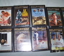 7 DVDS ANCIENS DE JEAN PAUL BELMONDO NEUFS