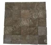 Marbre Marron Emperador 10x10 cm REF 379