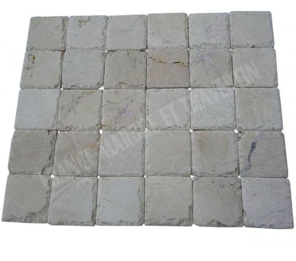  Var Forcalqueiret - 83136 - Photos Vivastreet Marbre Marfil Beige Bords Eclaté 10x10 cm REF 334