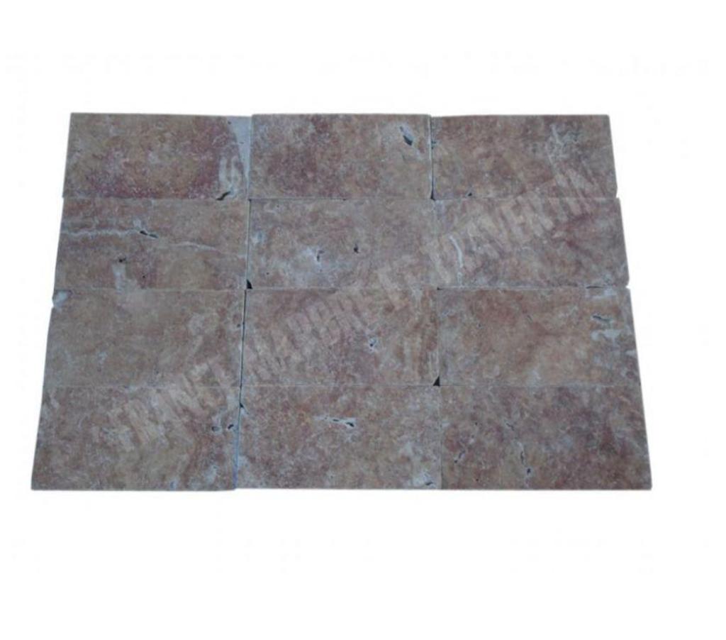  Var Forcalqueiret - 83136 - Photos Vivastreet Travertin Rose Rouge 20x40 cm REF 1511