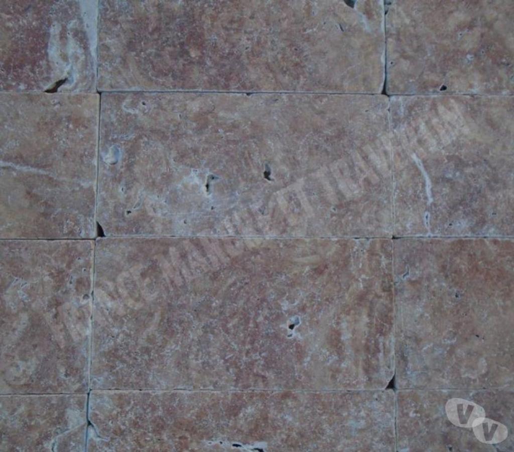  Var Forcalqueiret - 83136 - Photos Vivastreet Travertin Rose Rouge 20x40 cm REF 1511