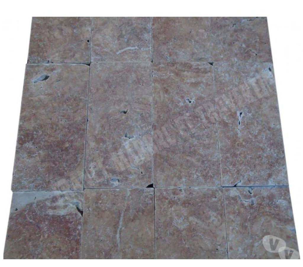  Bouches-du-Rhône Lancon Provence - 13680 - Photos Vivastreet Travertin Rose Rouge 20x40 cm REF 1511