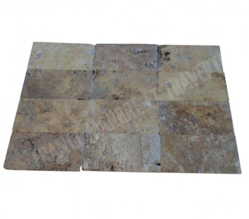  Var Forcalqueiret - 83136 - Photos Vivastreet Travertin Jaune Or 20x40 cm REF 768