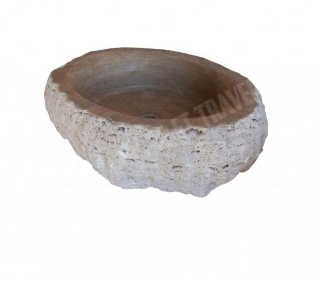  Bouches-du-Rhône Lancon Provence - 13680 - Photos Vivastreet Travertin Noce Marron Vasque Modèle Roche 40x50 cm REF 1943