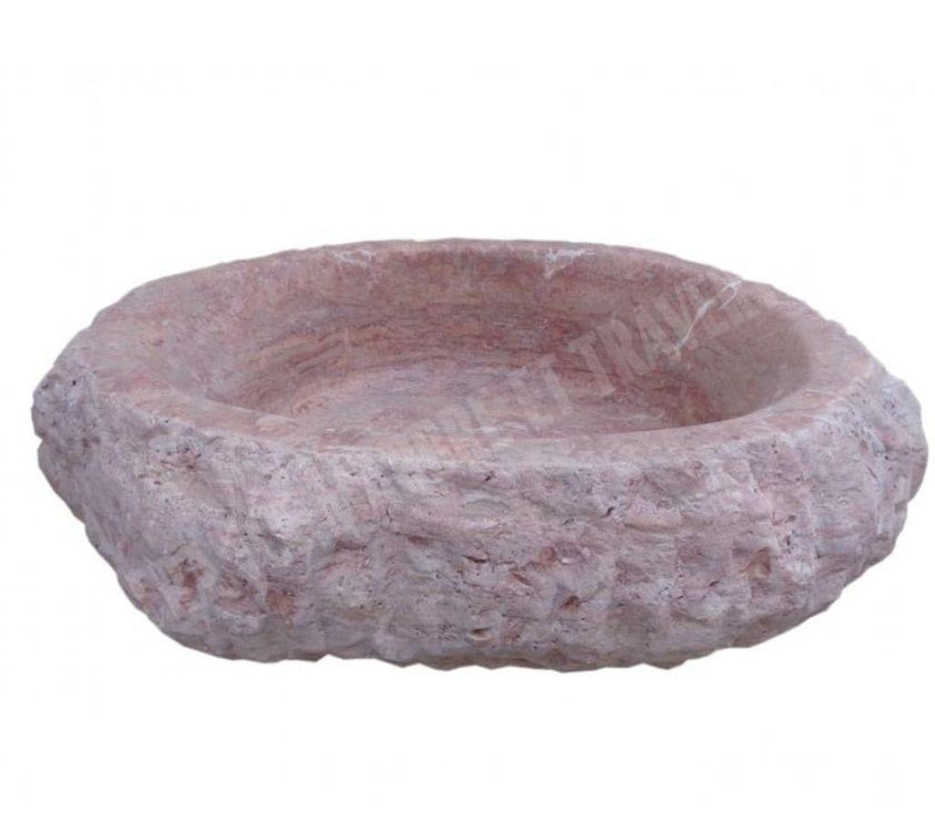  Var Forcalqueiret - 83136 - Photos Vivastreet Travertin Rose Rouge Vasque Ovale Roche 40x50 cm REF 1617