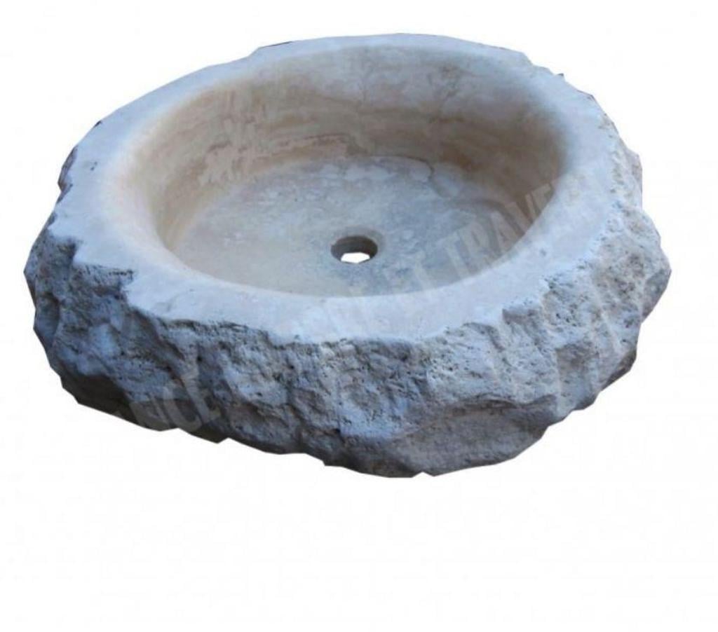  Var Forcalqueiret - 83136 - Photos Vivastreet Travertin Clss Beige Vasque Ovale Roche 40x50 cm REF 1583