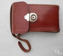 Sacoche appareil photos ancien générique 16 centimètr x 9 cm