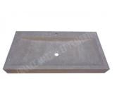 Travertin Classique Beige Évier 1 Bac 100x50 cm REF 641