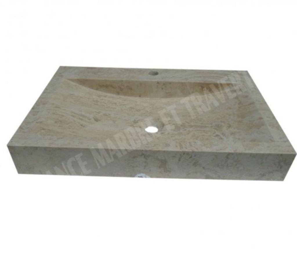  Bouches-du-Rhône Lancon Provence - 13680 - Photos Vivastreet Travertin Classique Beige Evier 70x45 cm REF 616