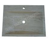 Travertin Classique Beige Evier 60x45 cm Trapeze REF 581