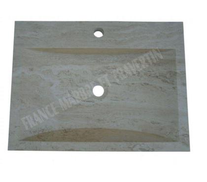 Bricolage - Jardin - Outillage Lancon Provence Bouches-du-Rhône - Photos Vivastreet Travertin Classique Beige Evier 60x45 cm Trapeze REF 581