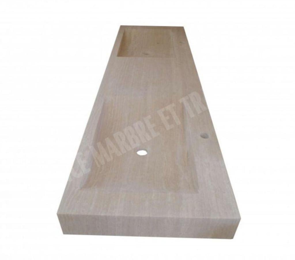  Var Forcalqueiret - 83136 - Photos Vivastreet Travertin Classique Beige Évier 2 Bacs 163x50 cm REF 386