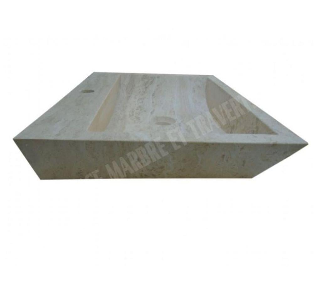  Var Forcalqueiret - 83136 - Photos Vivastreet Travertin Classique Beige Evier 60x45 cm Trapeze REF 581