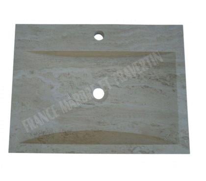 Bricolage - Jardin - Outillage Forcalqueiret Var - Photos Vivastreet Travertin Classique Beige Evier 60x45 cm Trapeze REF 581