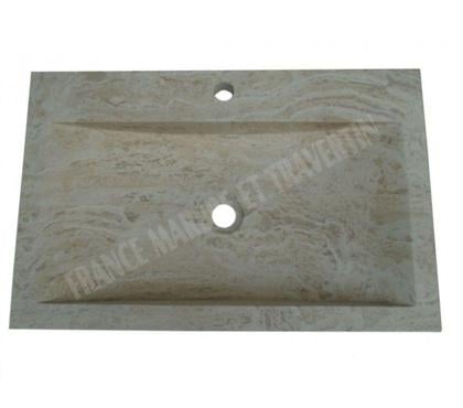 Bricolage - Jardin - Outillage Forcalqueiret Var - Photos Vivastreet Travertin Classique Beige Evier 70x45 cm REF 616