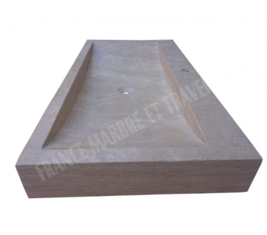  Var Forcalqueiret - 83136 - Photos Vivastreet Travertin Classique Beige Évier 1 Bac 100x50 cm REF 641