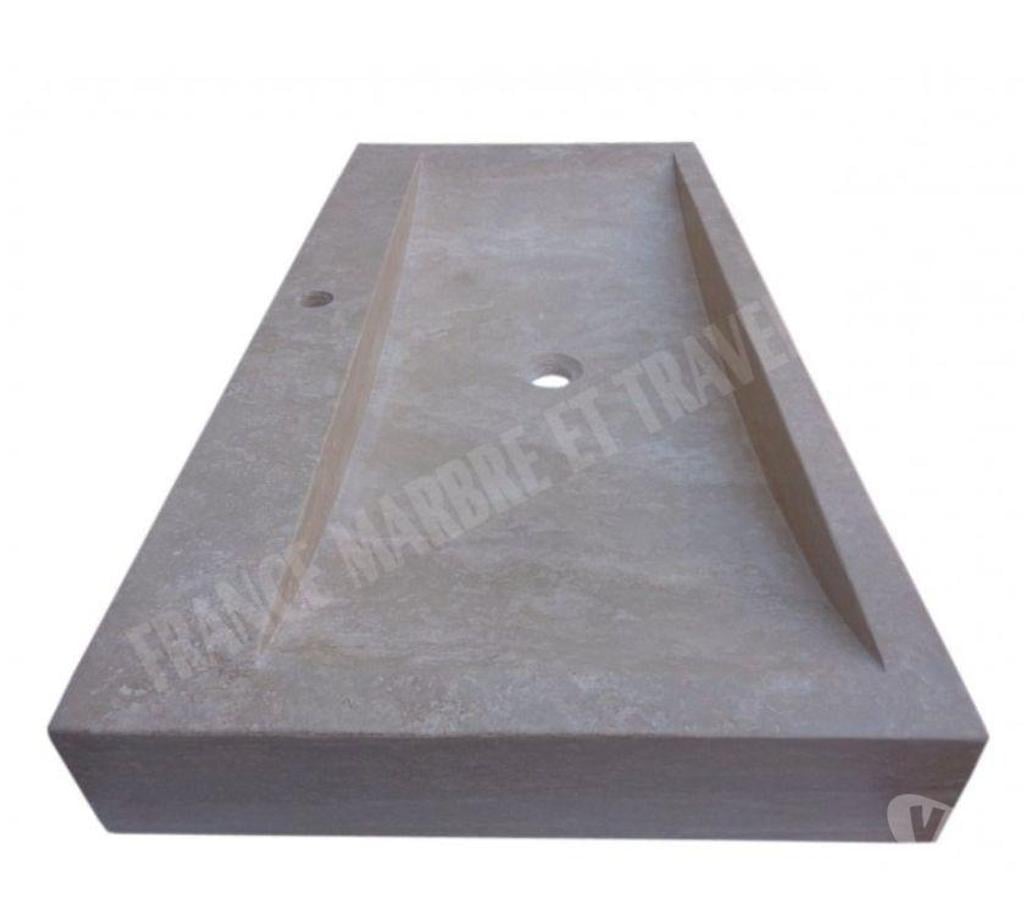  Var Forcalqueiret - 83136 - Photos Vivastreet Travertin Classique Beige Évier 1 Bac 100x50 cm REF 641