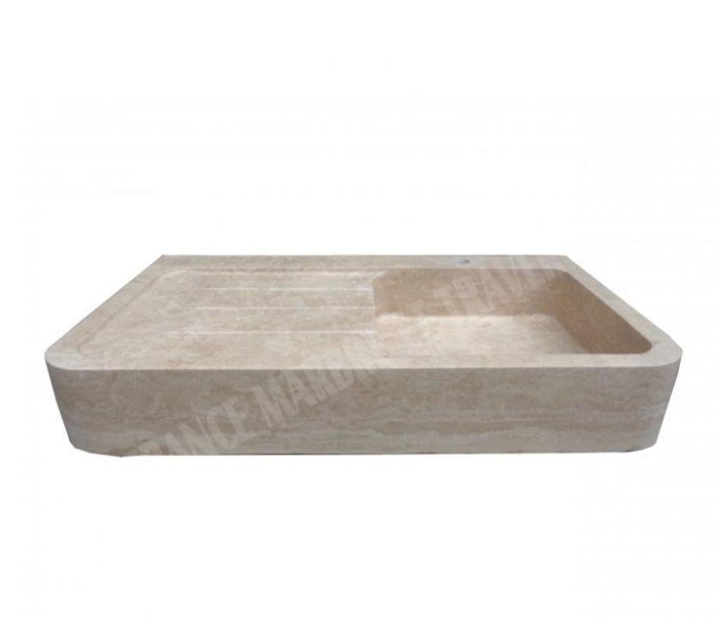  Var Forcalqueiret - 83136 - Photos Vivastreet Travertin Classique Évier 1 Bac 100x60 cm REF 912