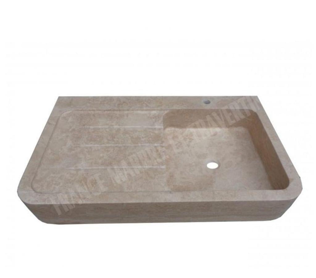  Var Forcalqueiret - 83136 - Photos Vivastreet Travertin Classique Évier 1 Bac 100x60 cm REF 912
