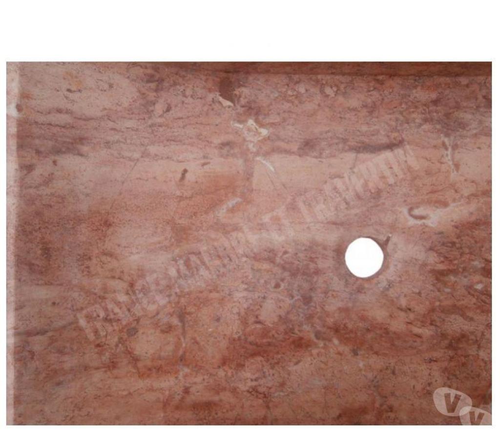  Var Forcalqueiret - 83136 - Photos Vivastreet Travertin Rose Rouge Évier 70x50 cm REF 909