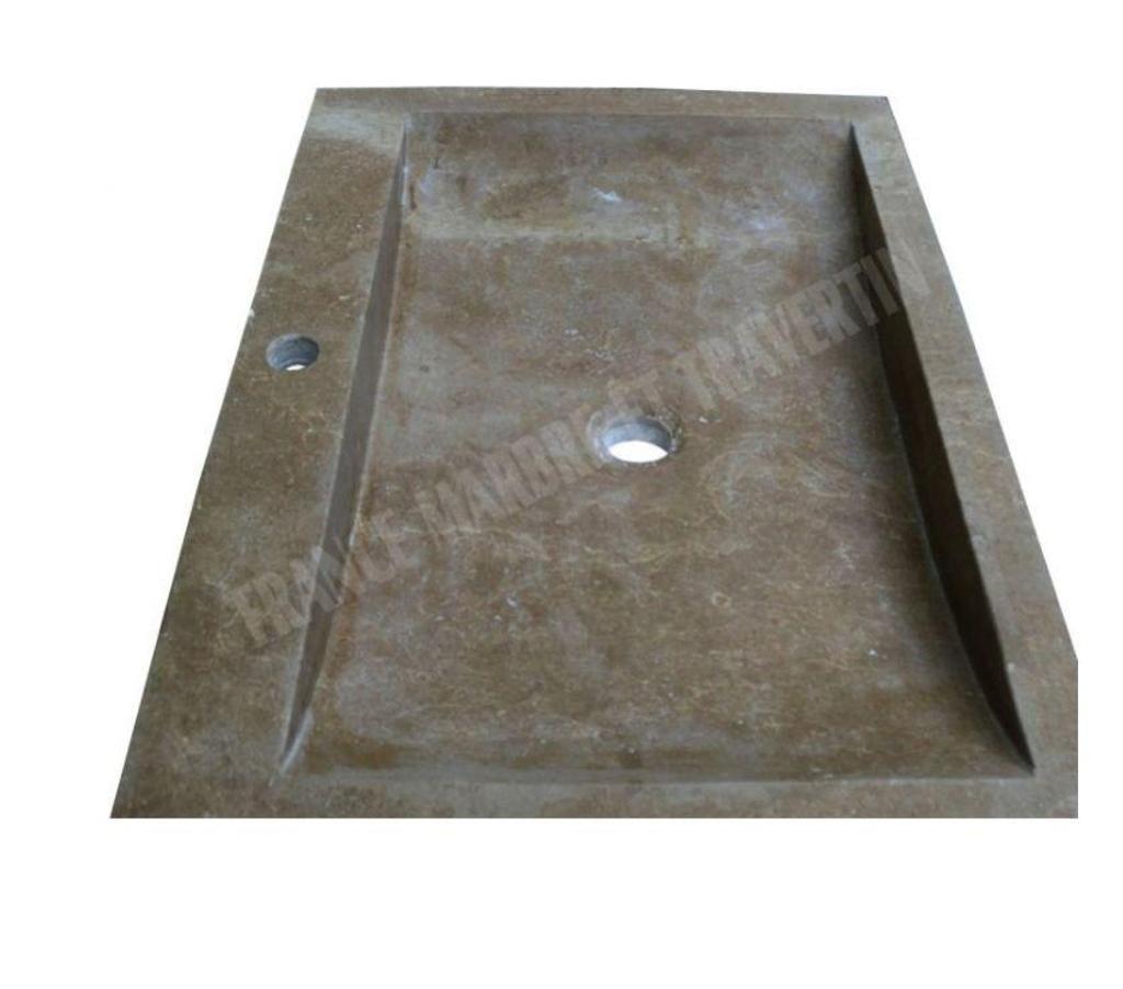  Var Forcalqueiret - 83136 - Photos Vivastreet Travertin Noce Marron Evier 70x50 cm REF 756