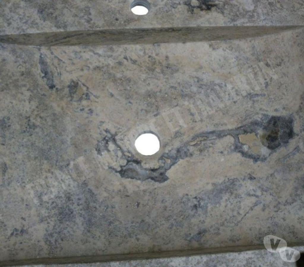  Bouches-du-Rhône Lancon Provence - 13680 - Photos Vivastreet Travertin Silver Gris Évier 70x50 cm REF 754