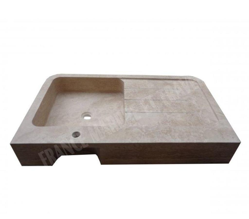  Bouches-du-Rhône Lancon Provence - 13680 - Photos Vivastreet Travertin Classique Évier 1 Bac 100x60 cm REF 912