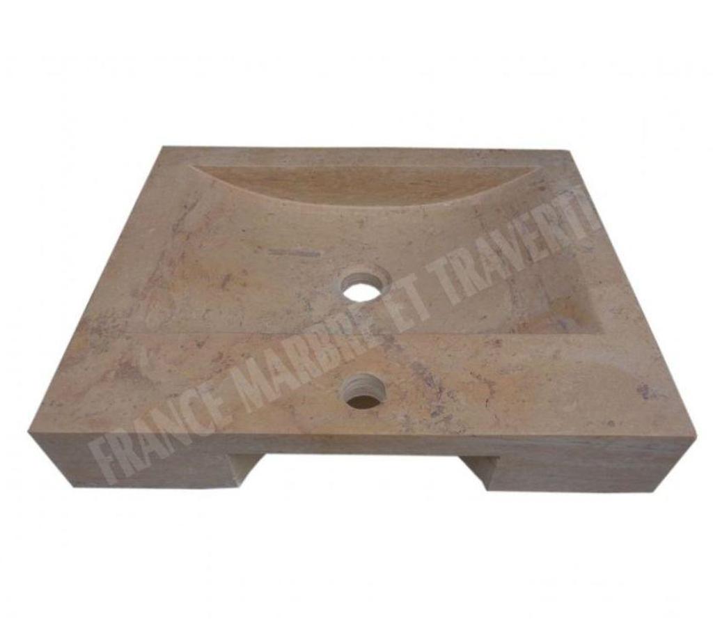  Bouches-du-Rhône Lancon Provence - 13680 - Photos Vivastreet Travertin Walnut Évier 50x40 cm REF 1084