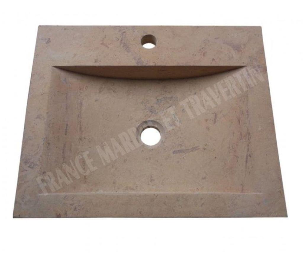  Bouches-du-Rhône Lancon Provence - 13680 - Photos Vivastreet Travertin Walnut Évier 50x40 cm REF 1084