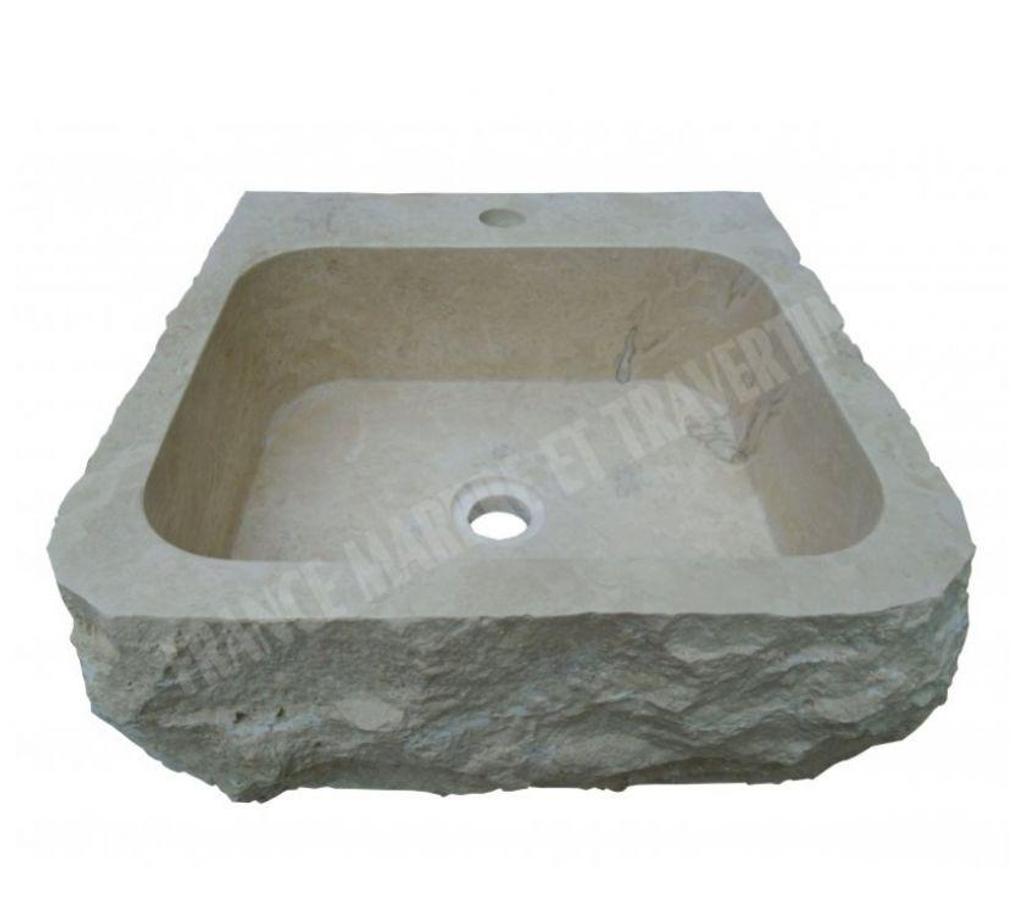  Var Forcalqueiret - 83136 - Photos Vivastreet Travertin Classique Beige Evier Modele D 44x42 cm REF 960