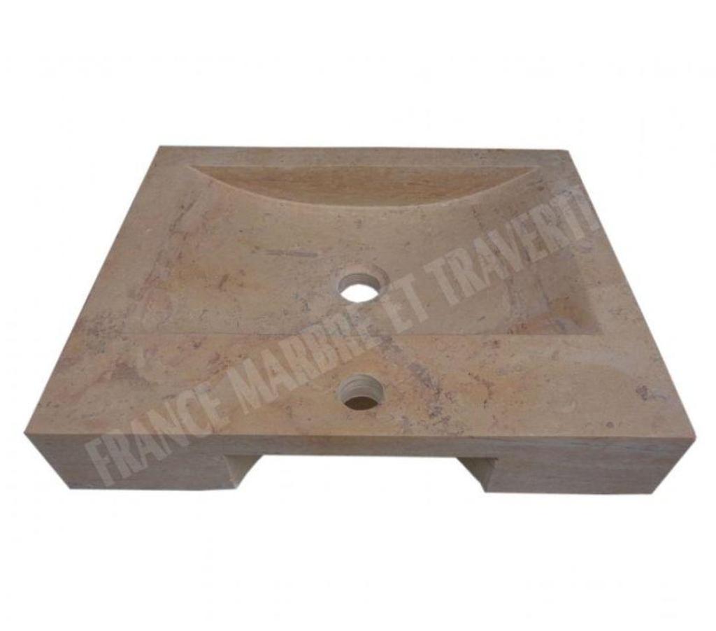  Var Forcalqueiret - 83136 - Photos Vivastreet Travertin Walnut Évier 50x40 cm REF 1084