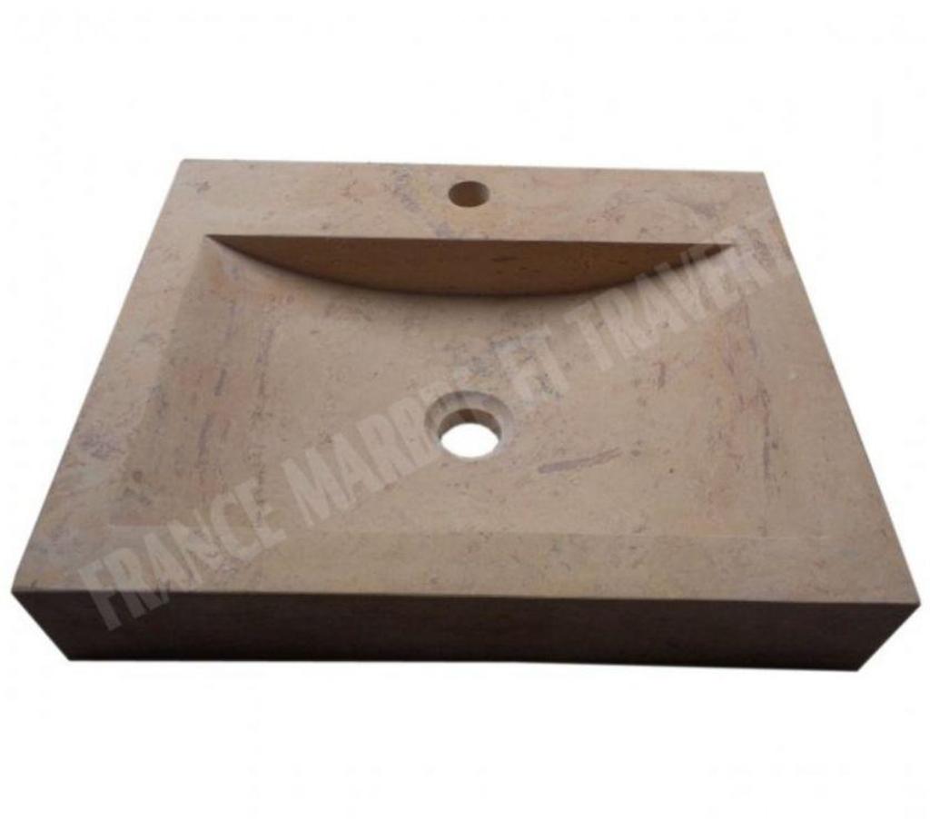  Var Forcalqueiret - 83136 - Photos Vivastreet Travertin Walnut Évier 50x40 cm REF 1084