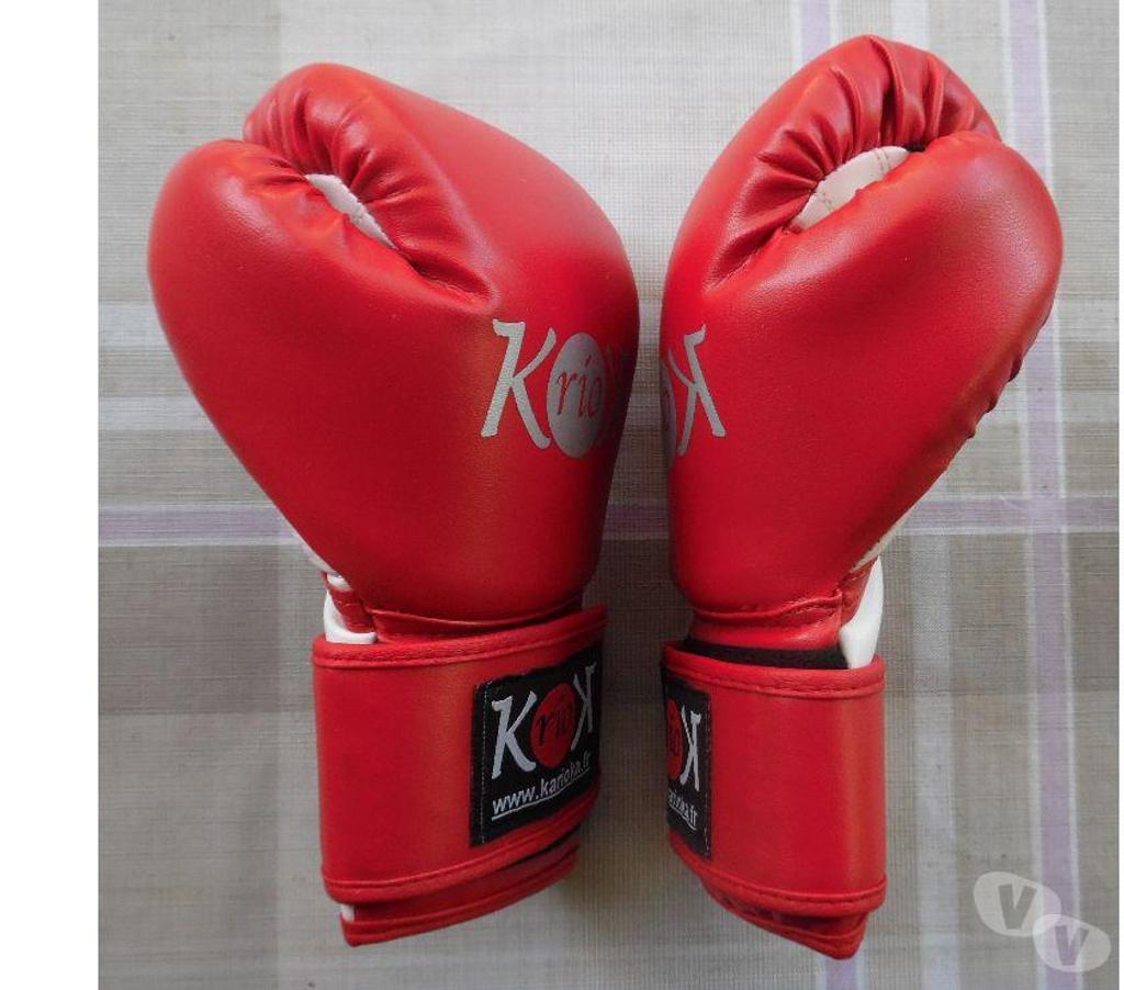 Matériel de sport Hérault Castries - 34160 - Photos Vivastreet Gants de boxe 6-8 ans Karioka rio 4 0Z état neuf 