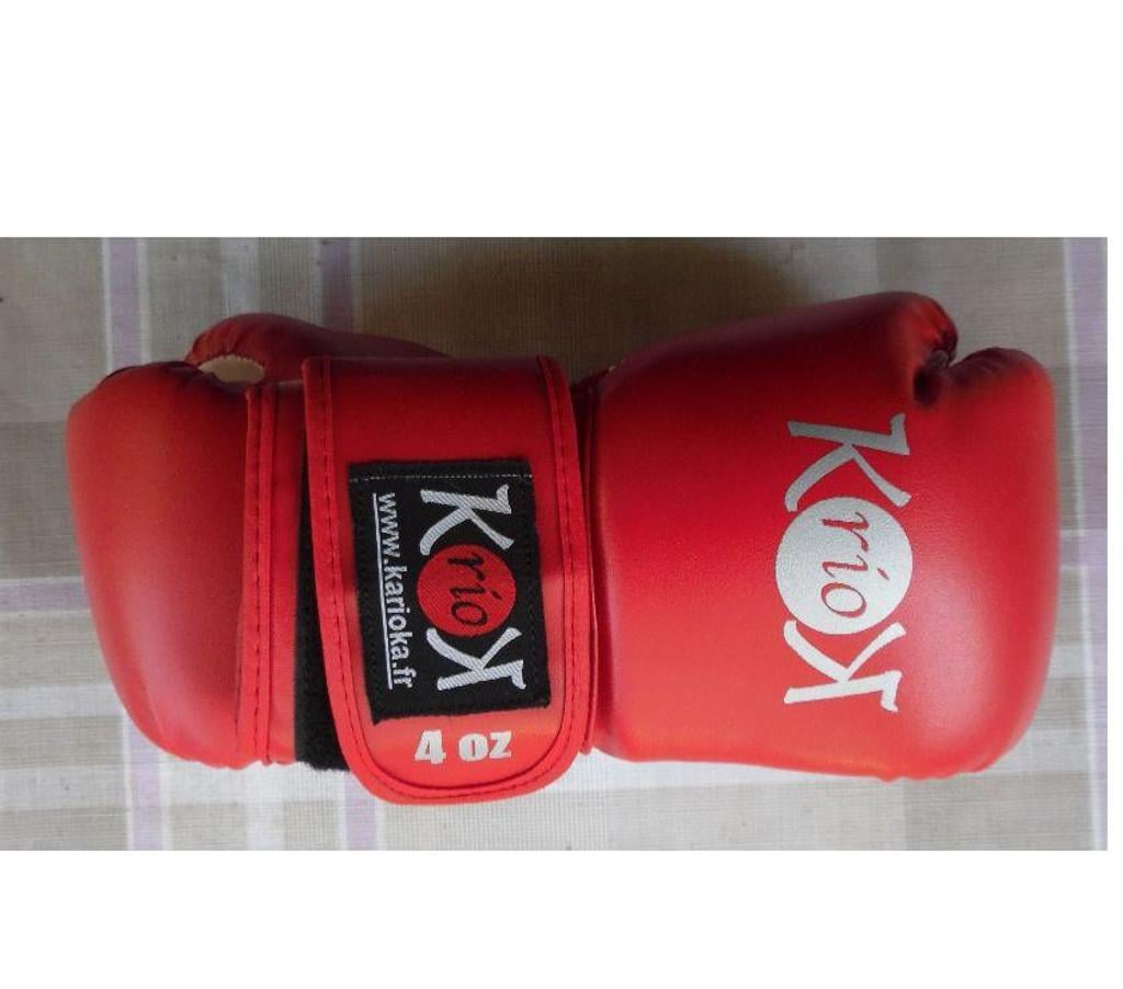 Matériel de sport Hérault Castries - 34160 - Photos Vivastreet Gants de boxe 6-8 ans Karioka rio 4 0Z état neuf 