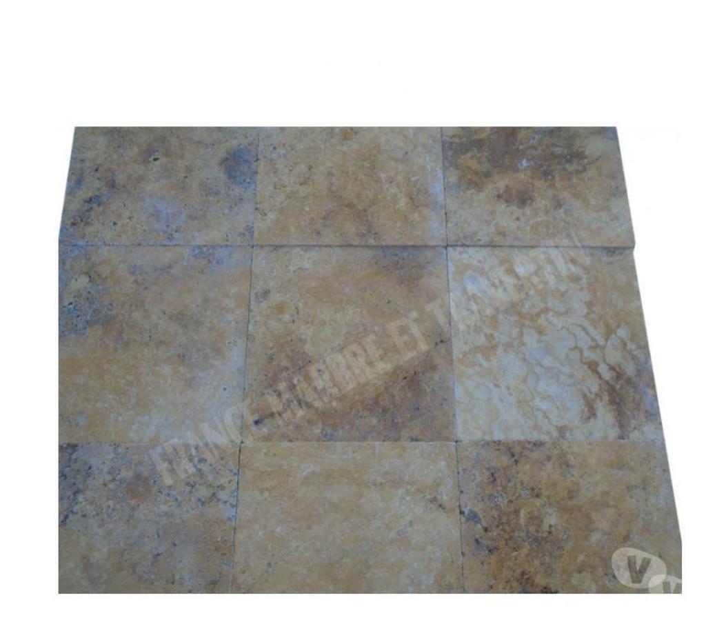  Var Forcalqueiret - 83136 - Photos Vivastreet Travertin Jaune Or 40x40 cm REF 1608