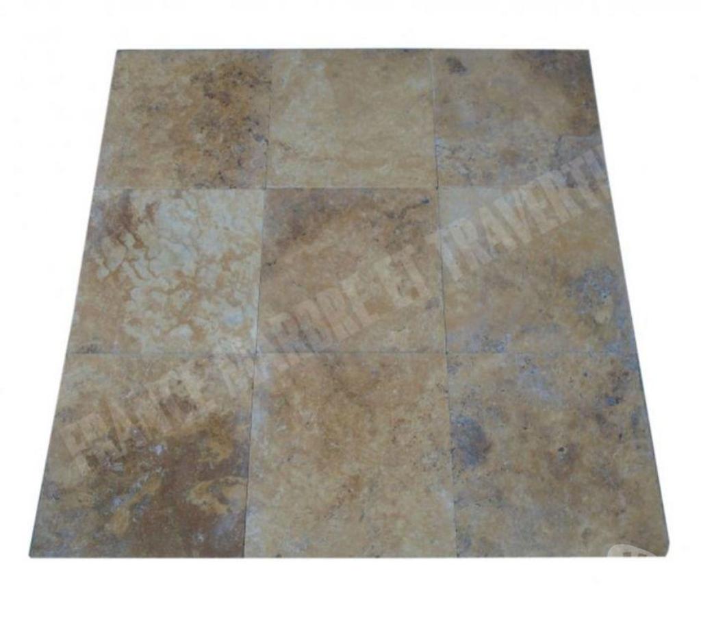  Var Forcalqueiret - 83136 - Photos Vivastreet Travertin Jaune Or 40x40 cm REF 1608