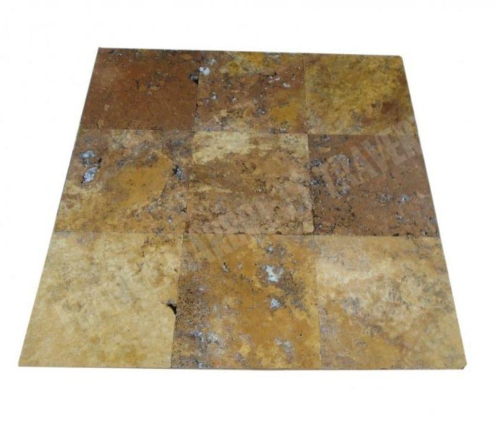  Var Forcalqueiret - 83136 - Photos Vivastreet Travertin Jaune Or 40x40 cm REF 1337