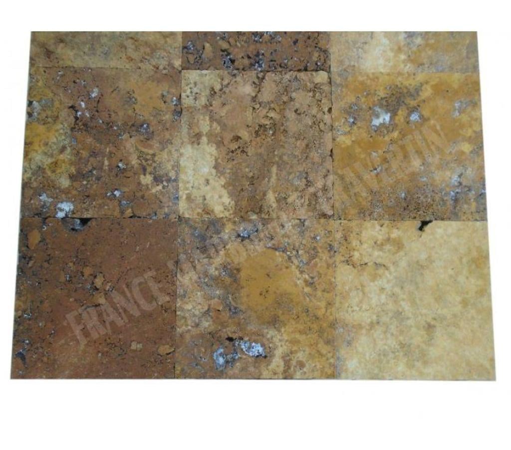  Var Forcalqueiret - 83136 - Photos Vivastreet Travertin Jaune Or 40x40 cm REF 1337