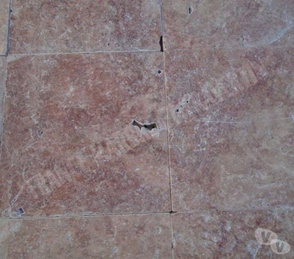  Bouches-du-Rhône Lancon Provence - 13680 - Photos Vivastreet Travertin Rose Rouge 40x40 cm REF 1324