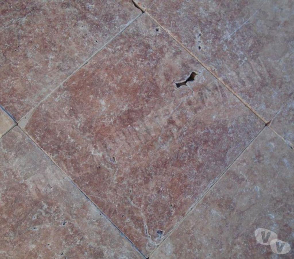  Bouches-du-Rhône Lancon Provence - 13680 - Photos Vivastreet Travertin Rose Rouge 40x40 cm REF 1324