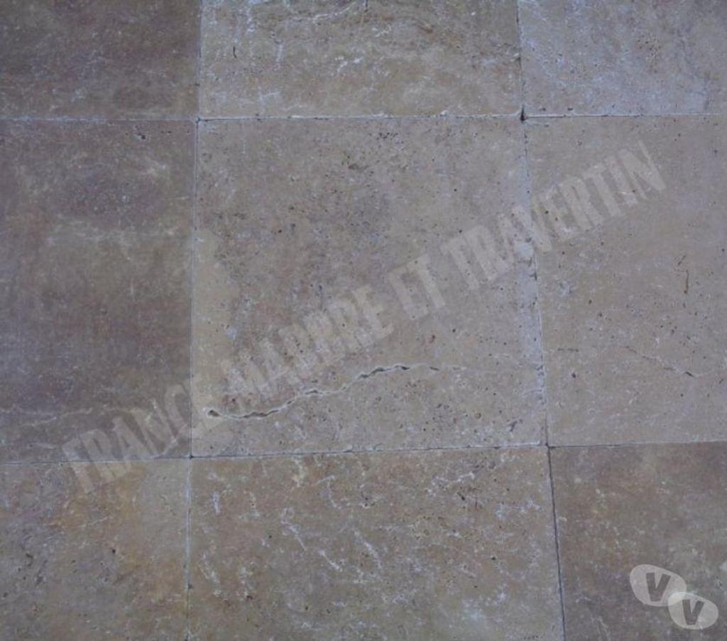  Var Forcalqueiret - 83136 - Photos Vivastreet Travertin Noce Marron 40x40 cm REF 1226