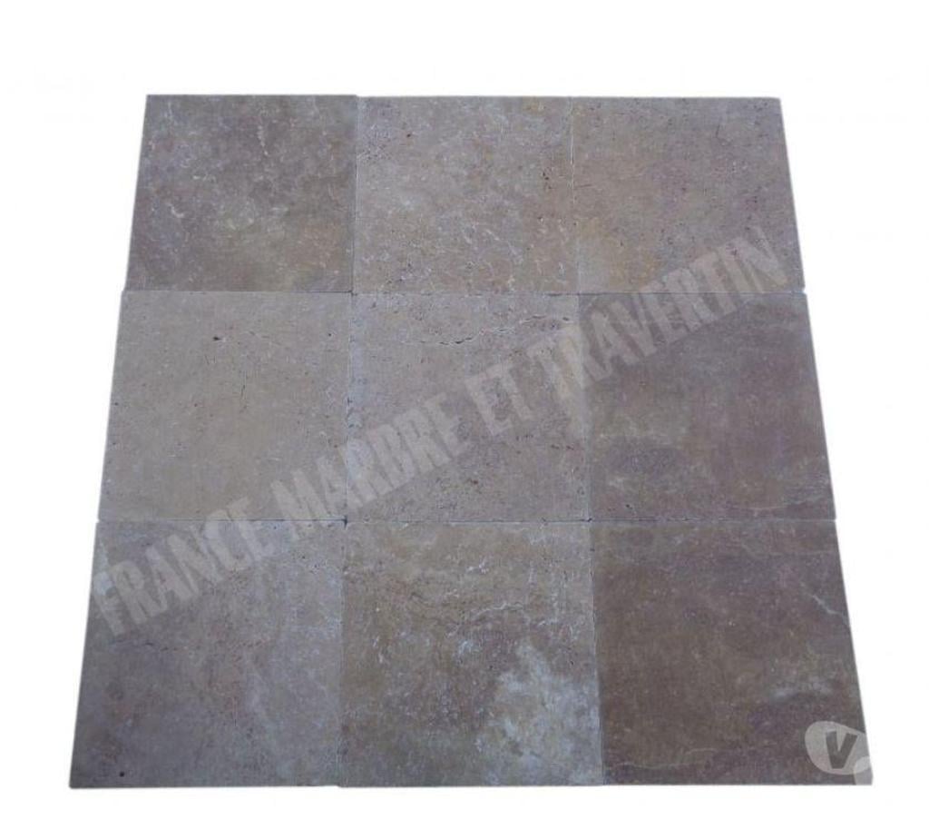  Var Forcalqueiret - 83136 - Photos Vivastreet Travertin Noce Marron 40x40 cm REF 1226