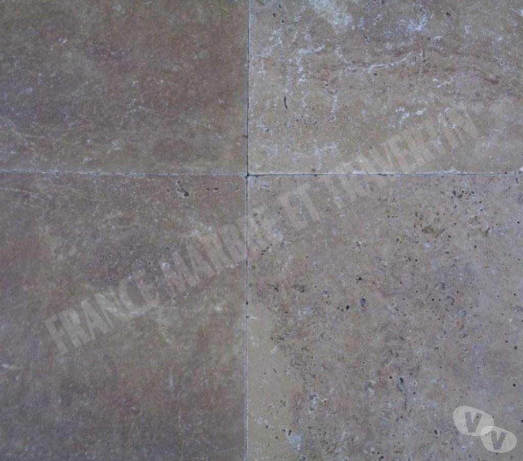  Var Forcalqueiret - 83136 - Photos Vivastreet Travertin Noce Marron 40x40 cm REF 1226