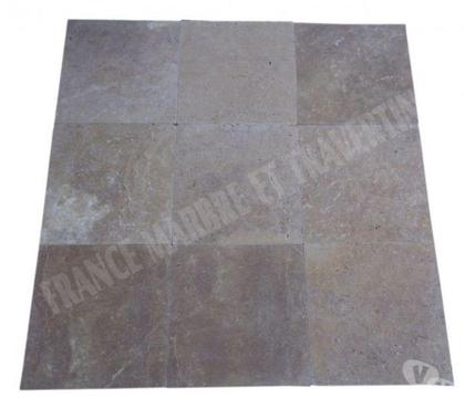 Bricolage - Jardin - Outillage Forcalqueiret Var - Photos Vivastreet Travertin Noce Marron 40x40 cm REF 1226