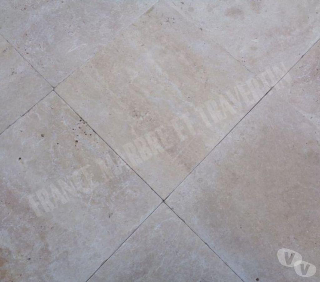  Var Forcalqueiret - 83136 - Photos Vivastreet Travertin Classique Clair 40x40 cm REF 536