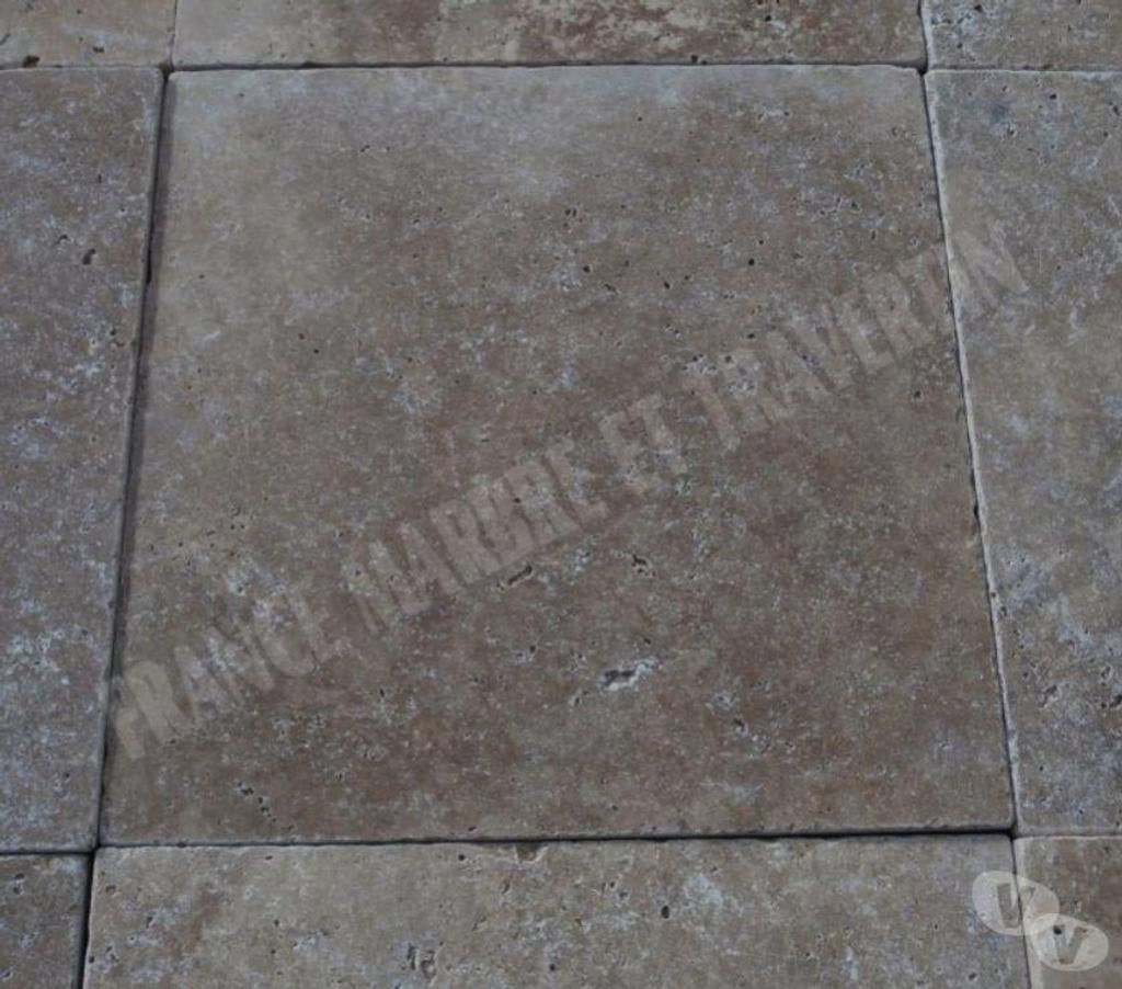  Var Forcalqueiret - 83136 - Photos Vivastreet Travertin Walnut Noisette 40x40 cm REF 818