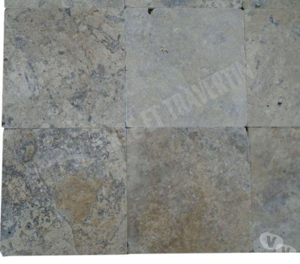  Var Forcalqueiret - 83136 - Photos Vivastreet Travertin Gris Silver 40x40 cm REF 703